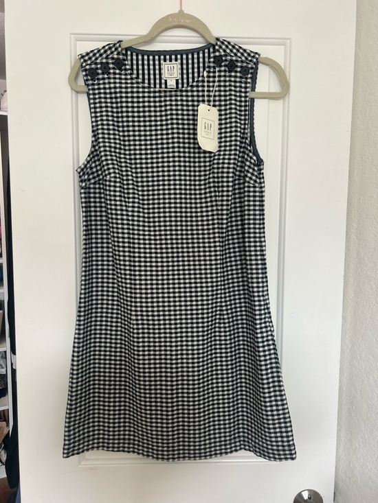 Gap x DOEN Dresses & Skirts - GAP x DOEN Gingham Denim Mini Dress